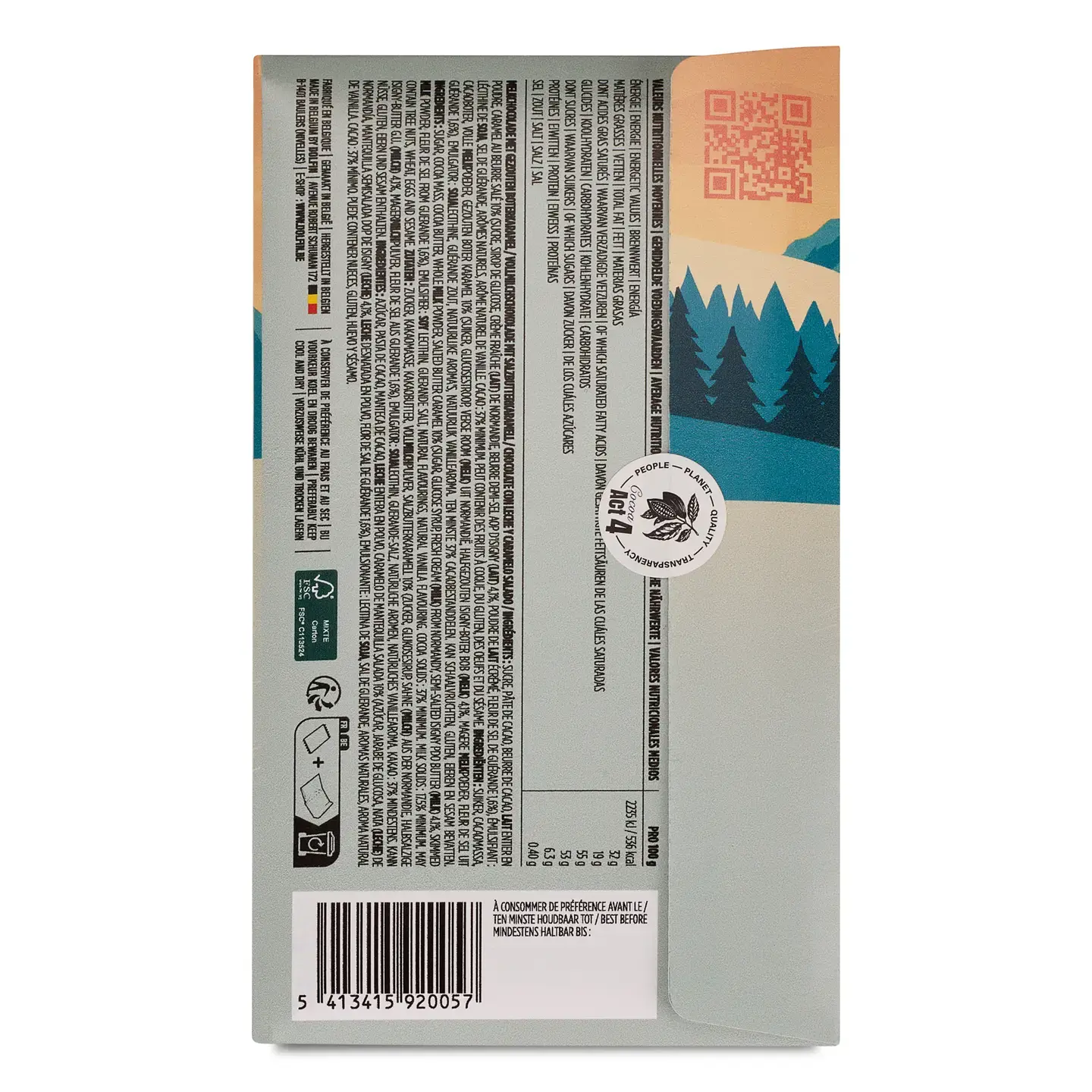 Chocolat au lait – Caramel au beurre salé