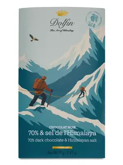 Chocolat Noir – 70% & sel de L' Himalaya