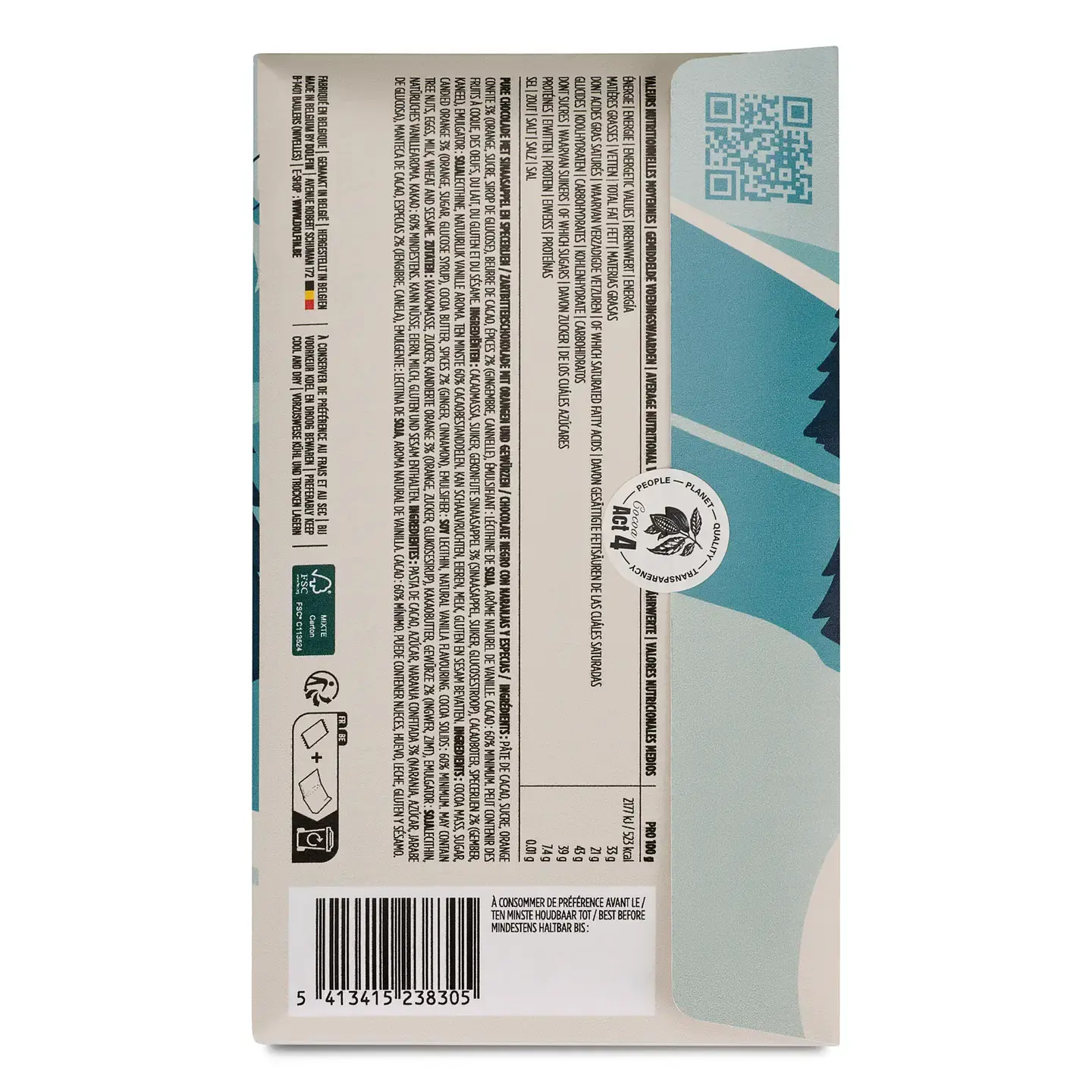 Chocolat Noir – Oranges & épices