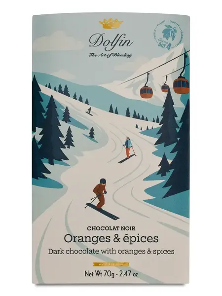 Chocolat Noir – Oranges & épices