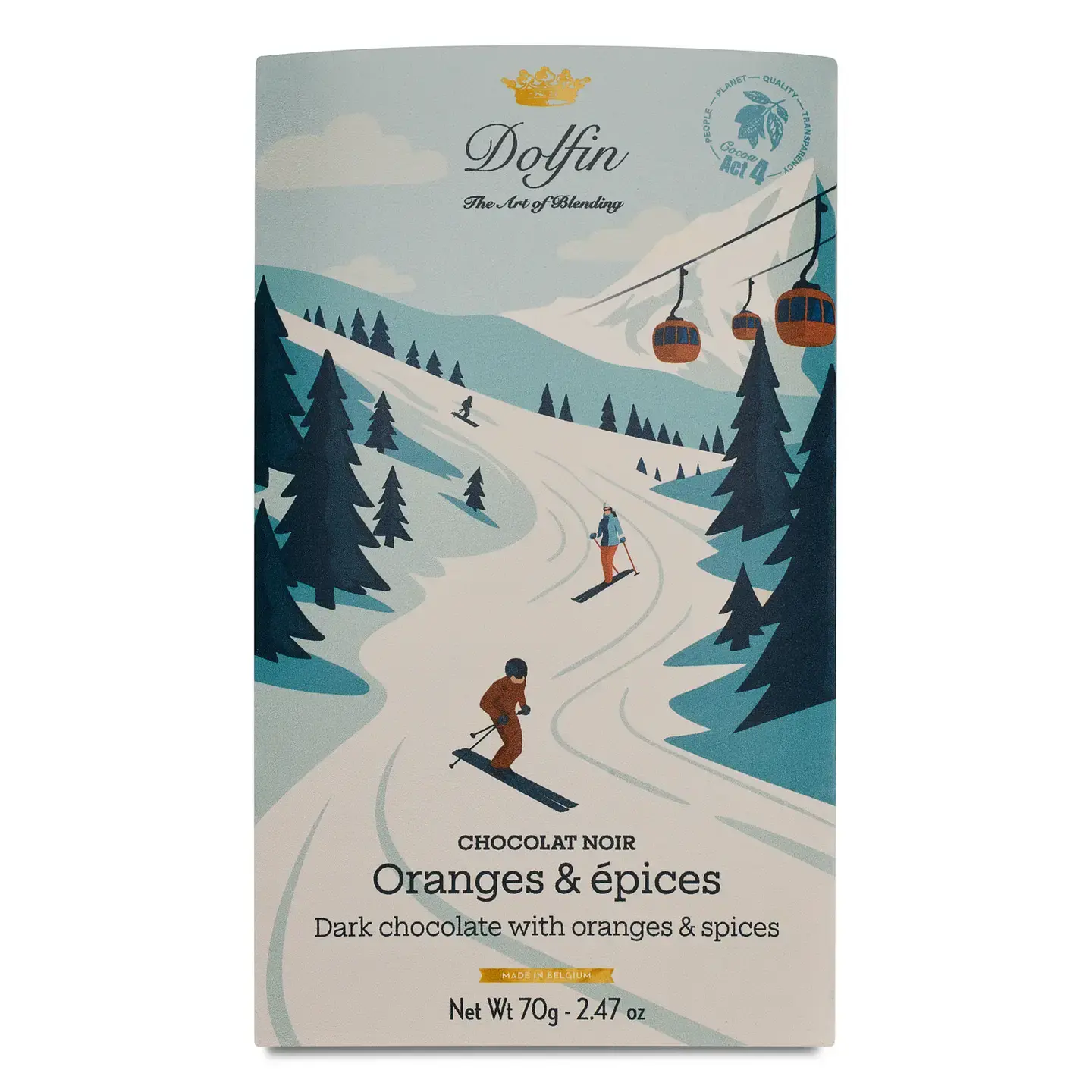 Chocolat Noir – Oranges & épices
