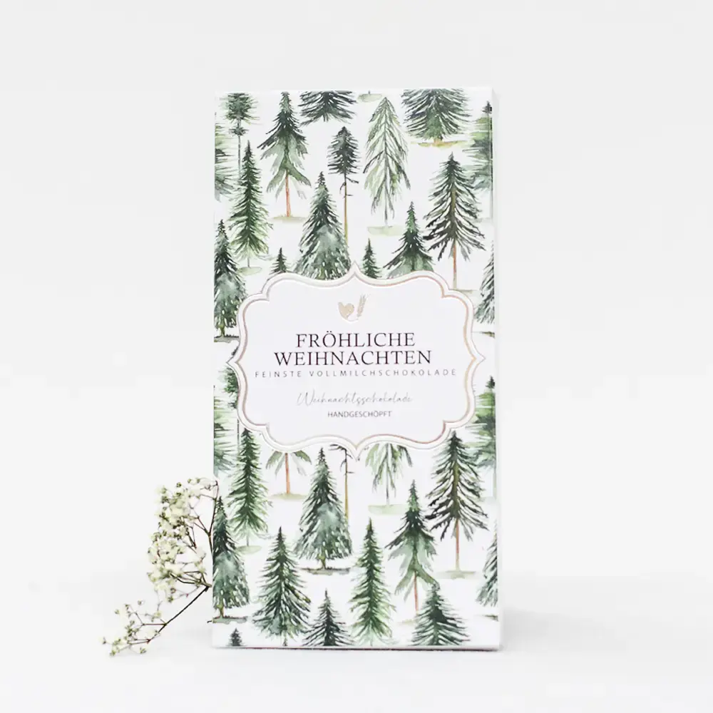 Vollmilchschokolade – Fröhliche Weihnachten