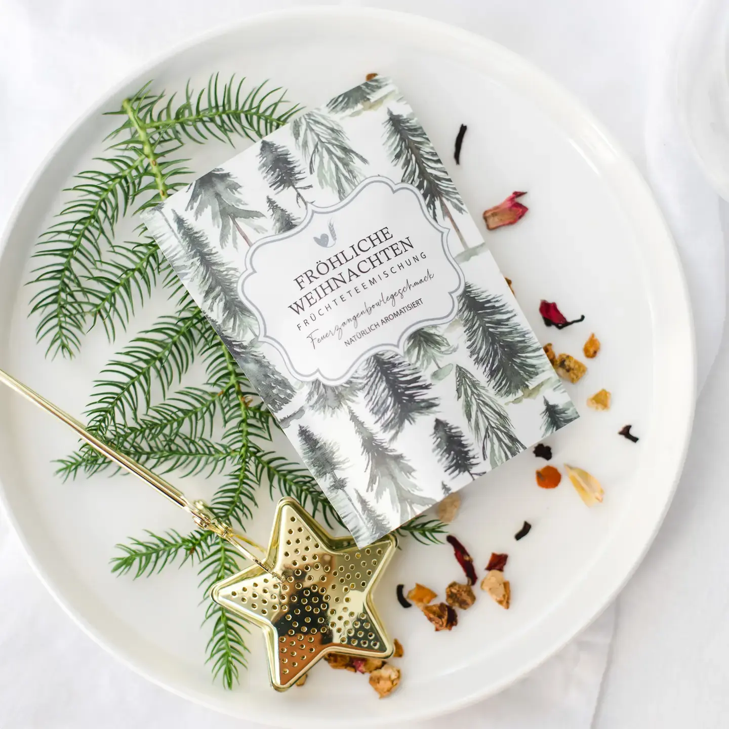 Fröhliche Weihnachten – Früchteteemischung