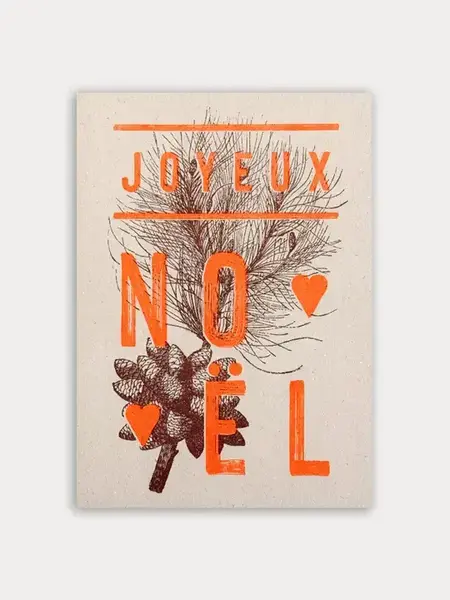 TOGETHERY Riso Karte mit Couvert - Joyeux NOEL