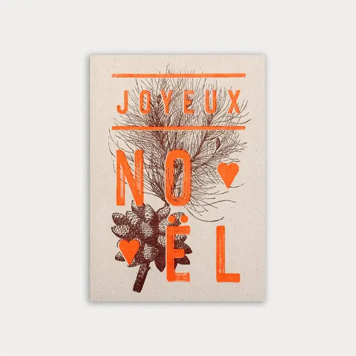 TOGETHERY Riso Karte mit Couvert - Joyeux NOEL