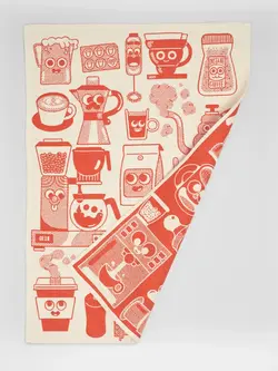 WRAP Geschirrtuch Coffee Time