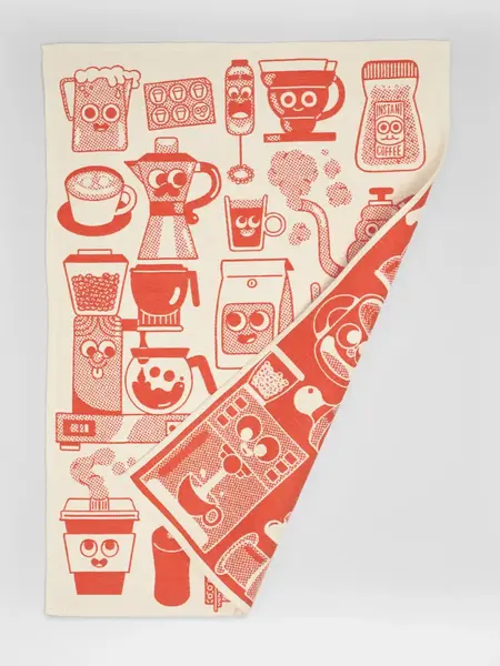 WRAP Geschirrtuch Coffee Time