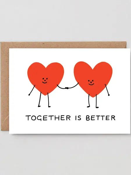 WRAP Doppelkarte – Together is Better