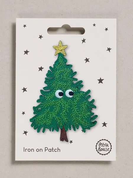 PETRA BOASE Aufnäher / Iron on patch – Tannenbaum