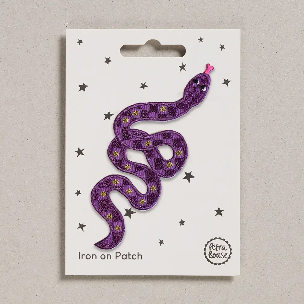 PETRA BOASE Aufnäher / Iron on patch – Snake