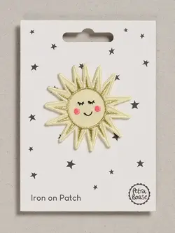 PETRA BOASE Aufnäher / Iron on patch – Happy Sun