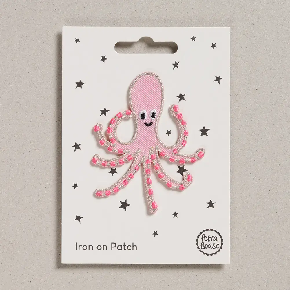 PETRA BOASE Aufnäher / Iron on patch – Oktopus