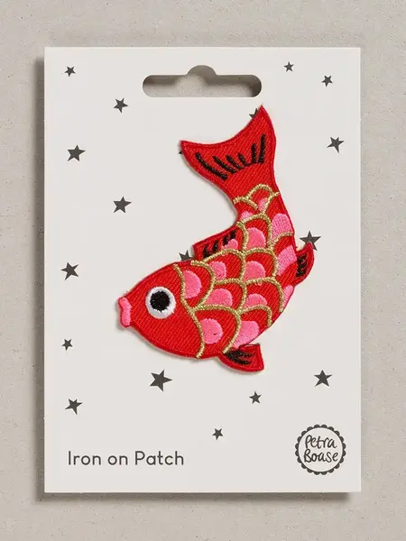 PETRA BOASE Aufnäher / Iron on patch – Koi