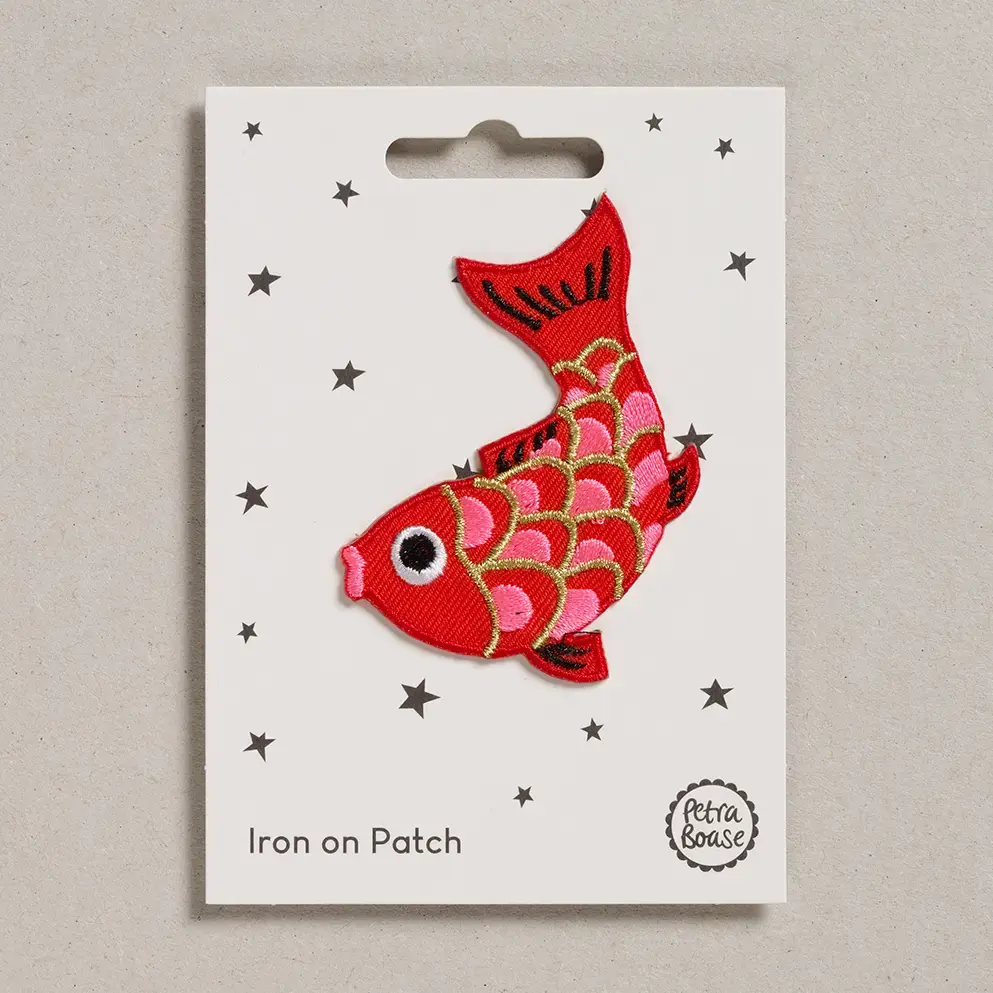 PETRA BOASE Aufnäher / Iron on patch – Koi