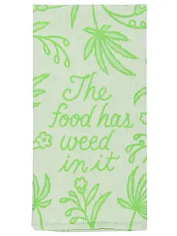 INCOGNITO Geschirrtuch – The Food Has Weed In It