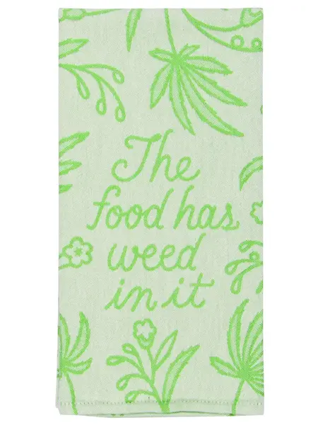 INCOGNITO Geschirrtuch – The Food Has Weed In It