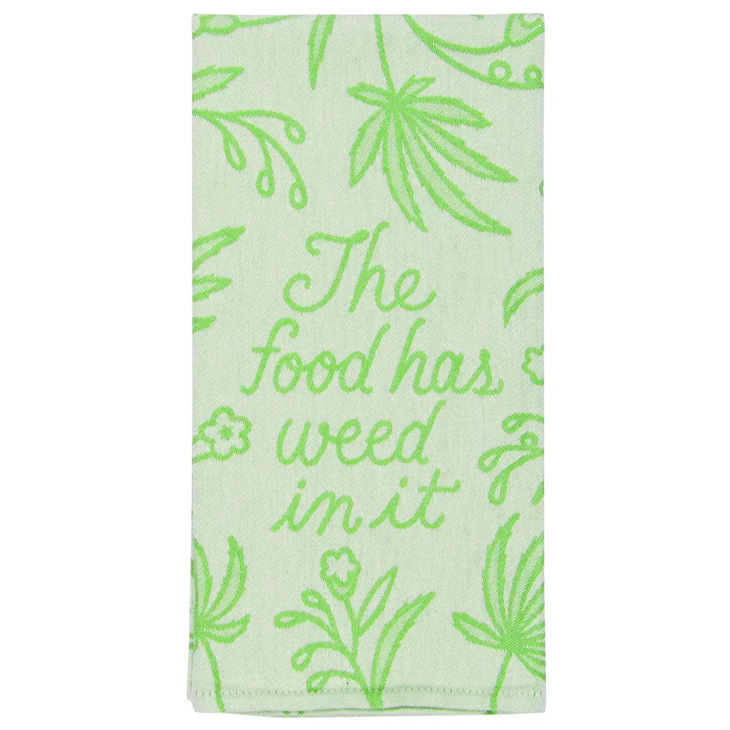 INCOGNITO Geschirrtuch – The Food Has Weed In It