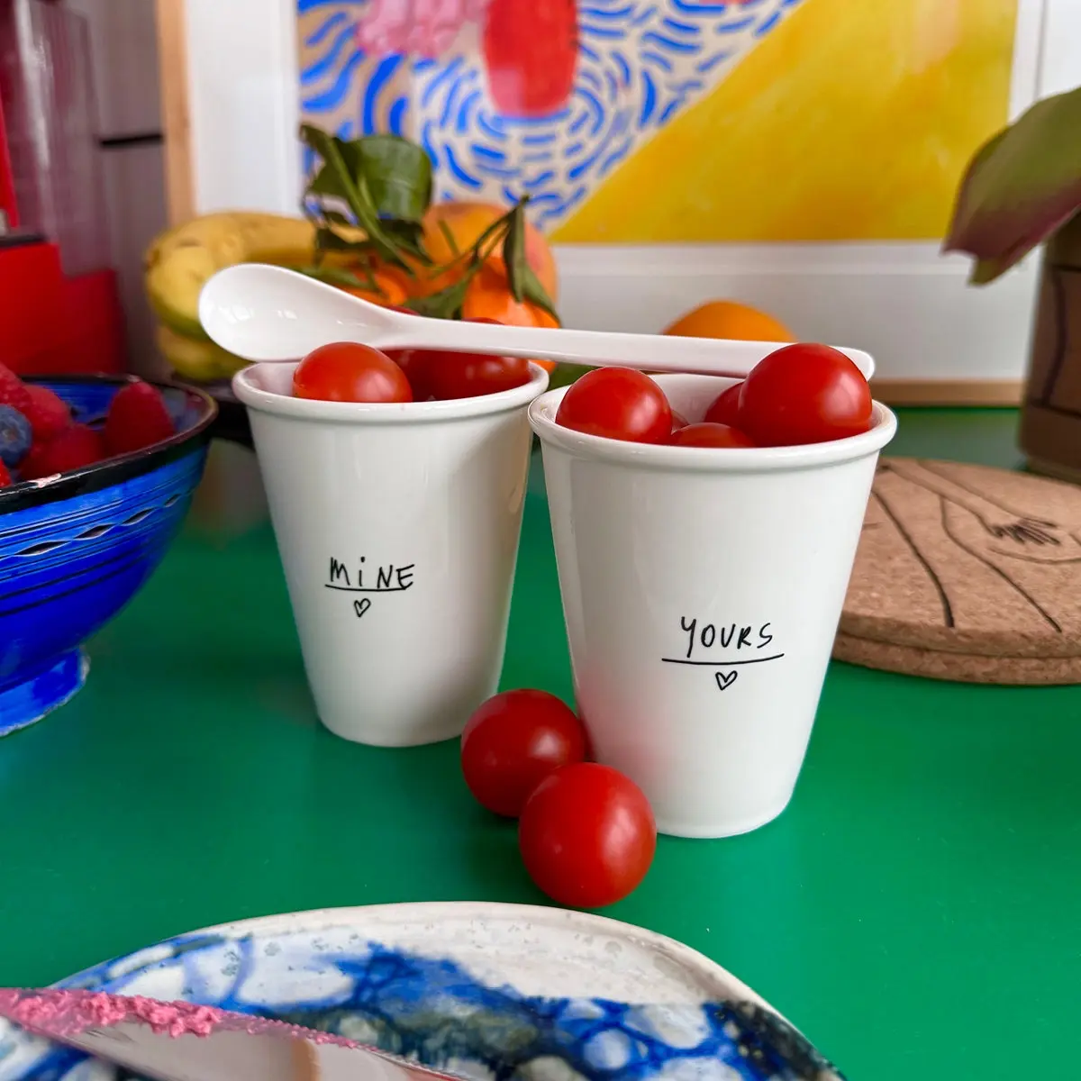 HELEN B Porzellanbecher MINE