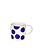 MAGAZIN MINORI Tasse mit Henkel Dots - mare blue