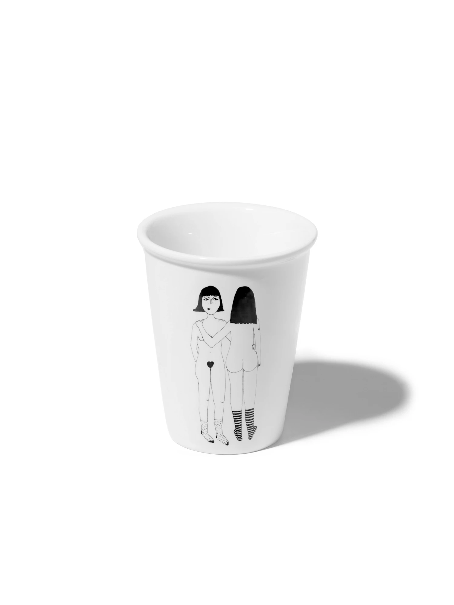 HELEN B Porzellanbecher FOUR BOOBIES