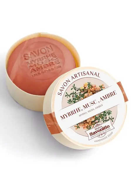 MAITRE SAVONITO Savon Artisanal – Myrrh / Musk / Amber