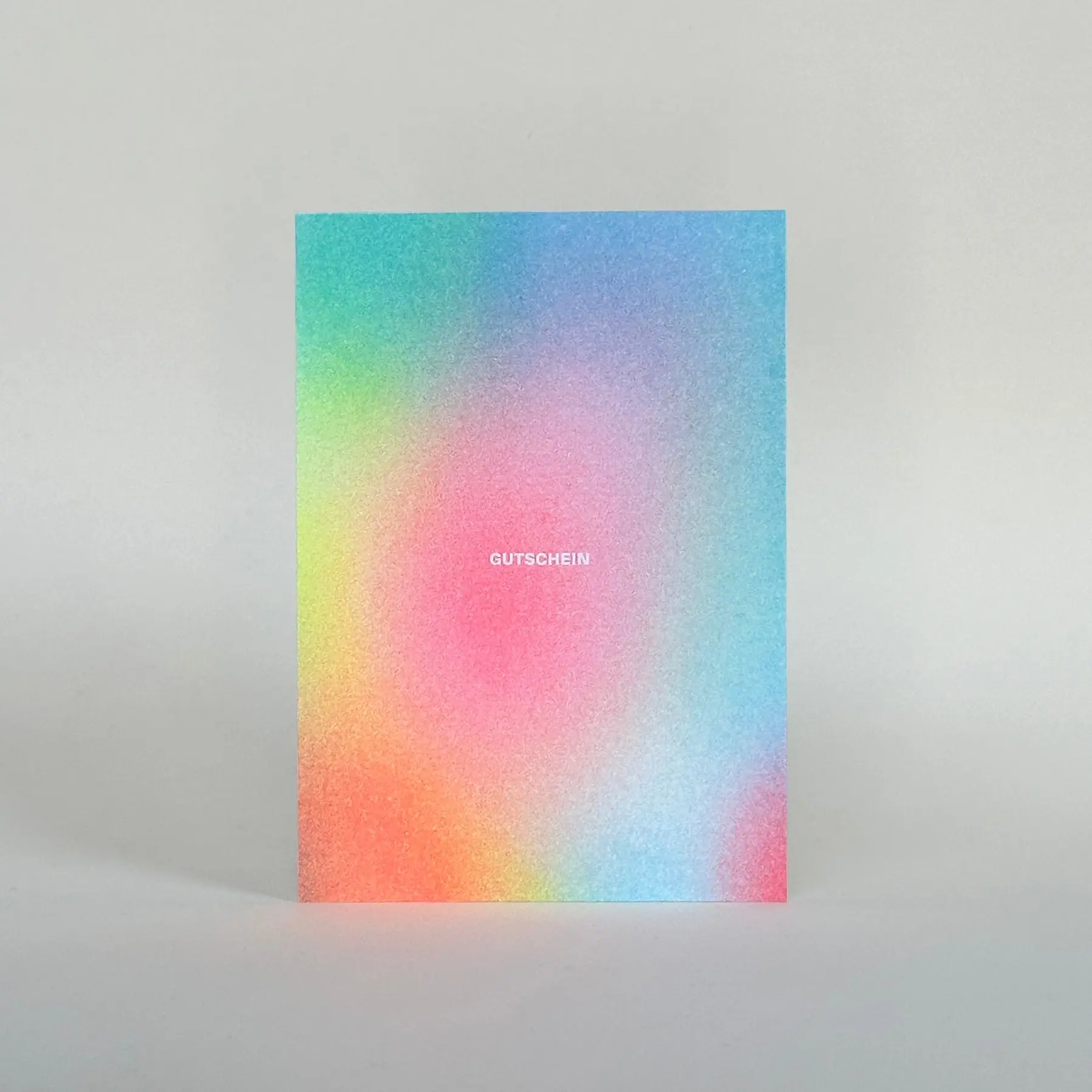 HERR UND FRAU RIO Riso Karte Gutschein & transparentes Couvert