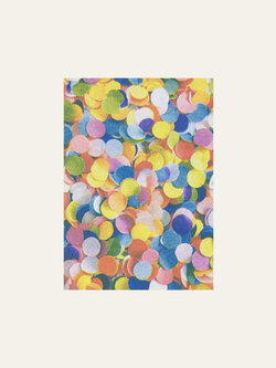 HERR UND FRAU RIO Riso Karte Confetti & transparentes Couvert