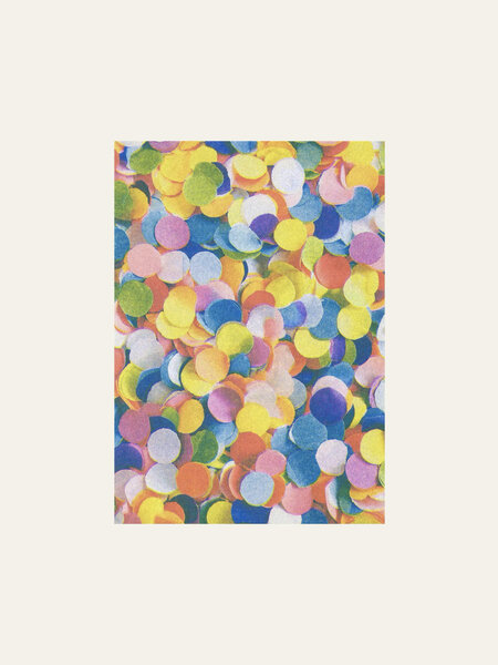 HERR UND FRAU RIO Riso Karte Confetti & transparentes Couvert