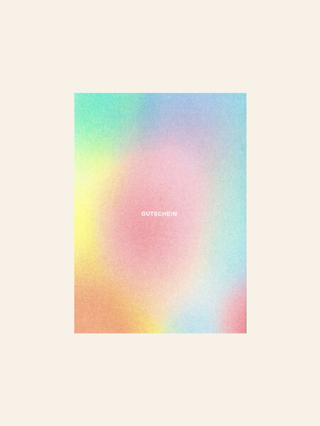 HERR UND FRAU RIO Riso Karte Gutschein & transparentes Couvert