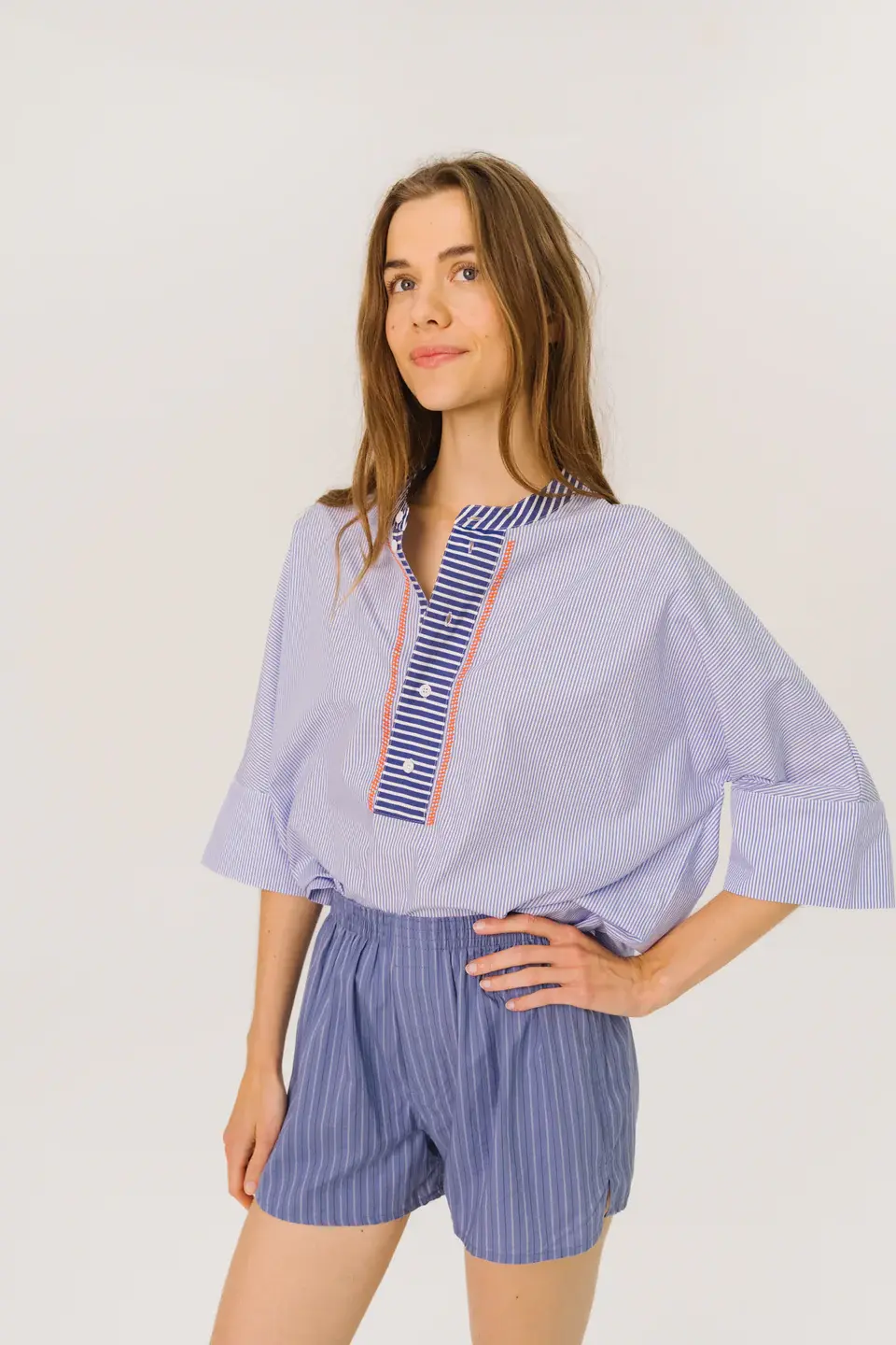 SACRECOEUR Chemise JOLINE – ciel bleu