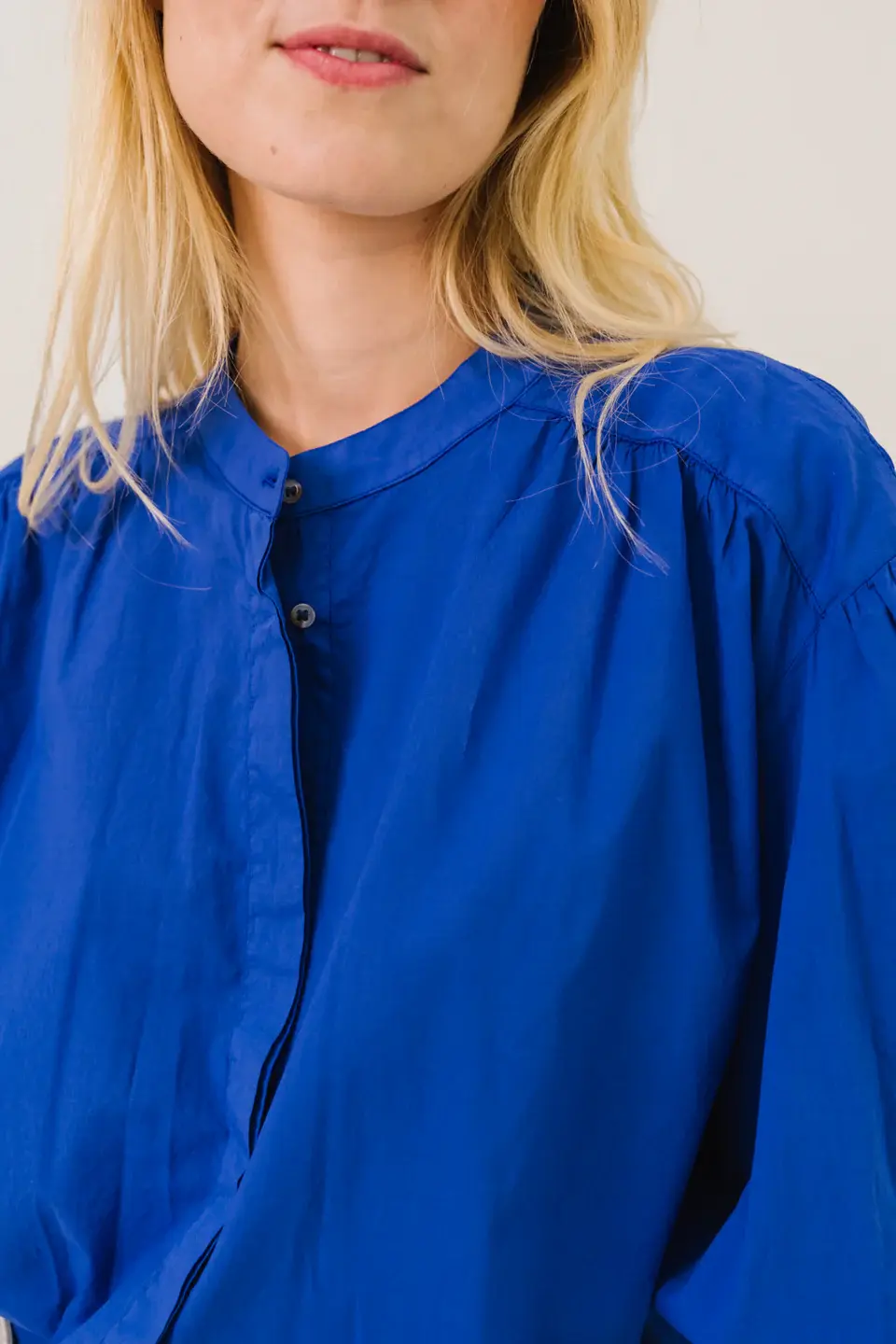 SACRECOEUR Chemise CARLA – wave bleu