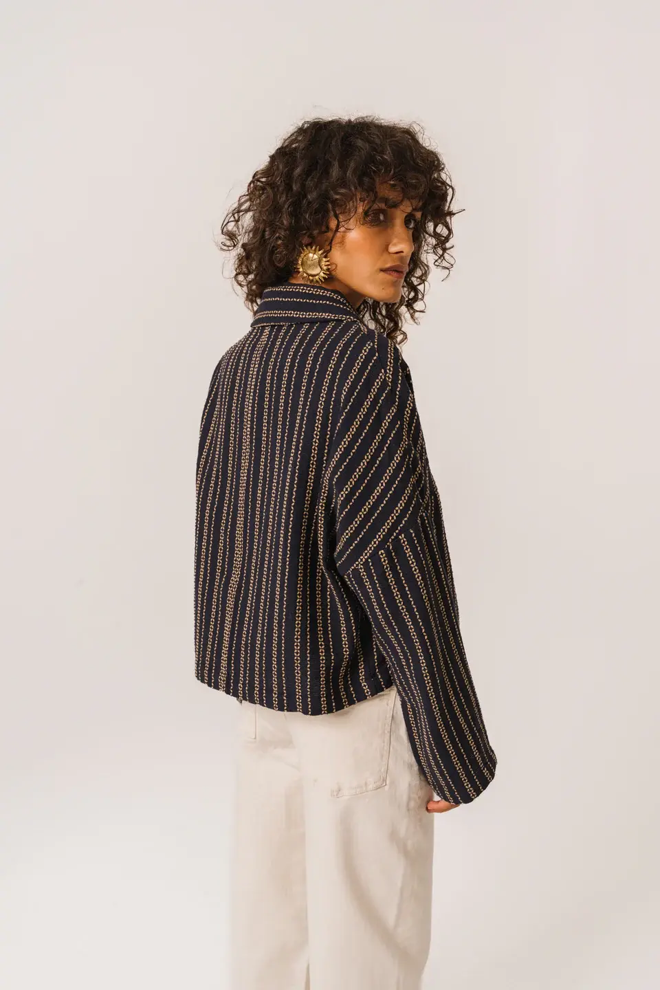 SACRECOEUR Veste légère ALIETTE – gadjo bleu