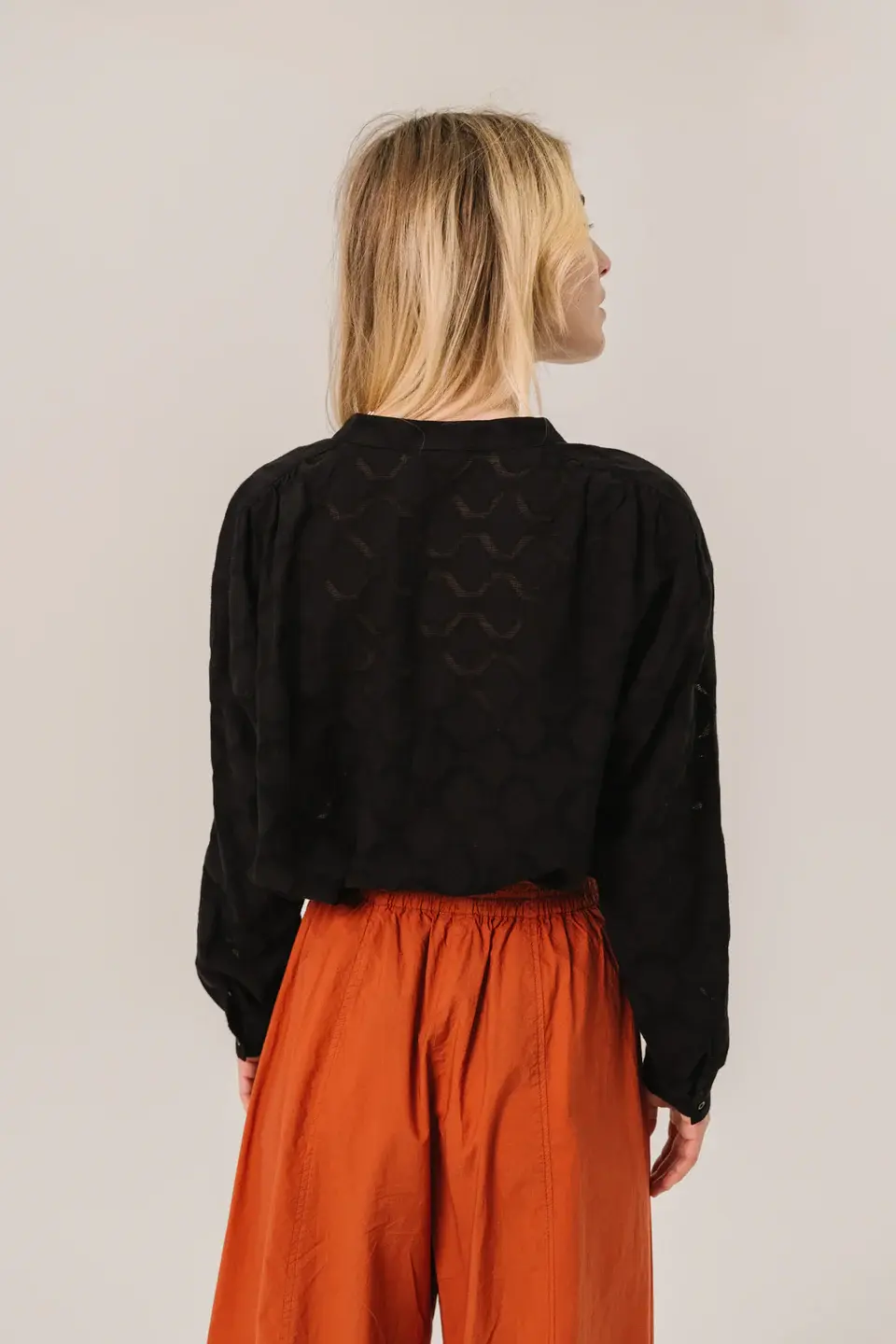 SACRECOEUR Chemise ELLA – carta noir