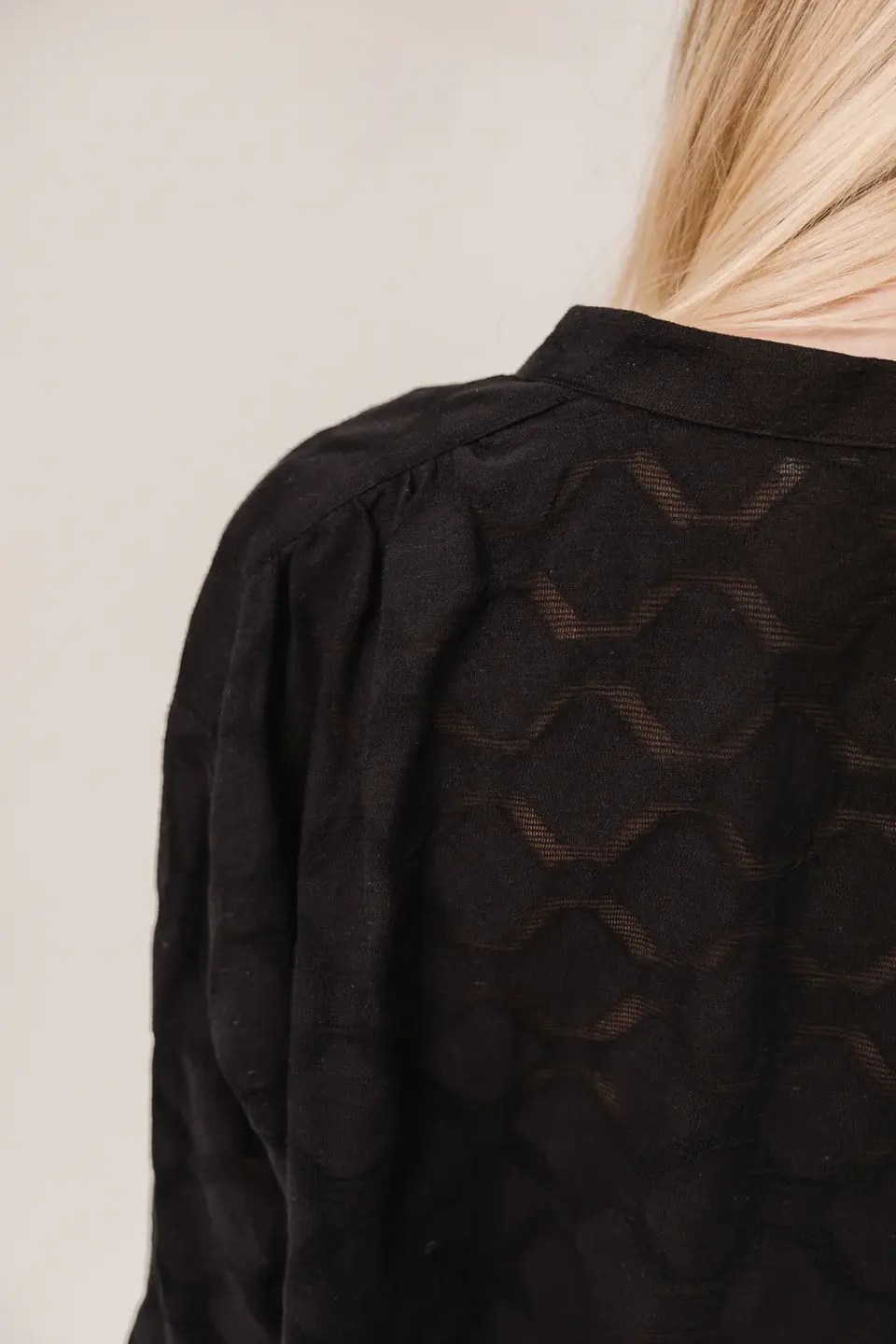 SACRECOEUR Chemise ELLA – carta noir