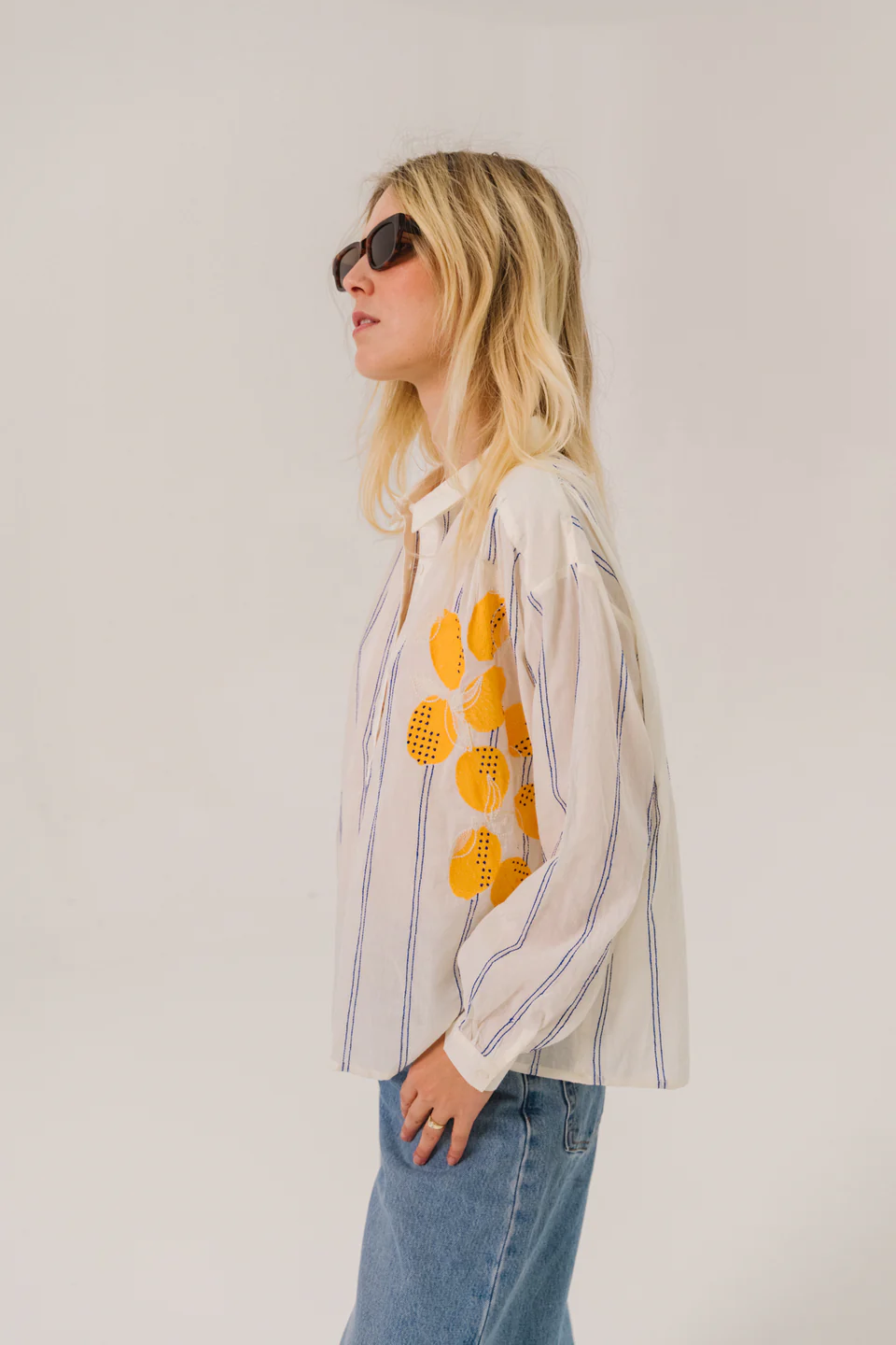 SACRECOEUR Chemise ALI – limone multico