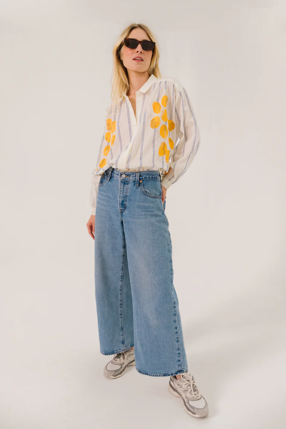 SACRECOEUR Chemise ALI – limone multico