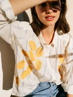 SACRECOEUR Chemise ALI – limone multico