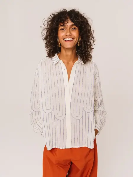 SACRECOEUR Chemise ALI – mistral bleu