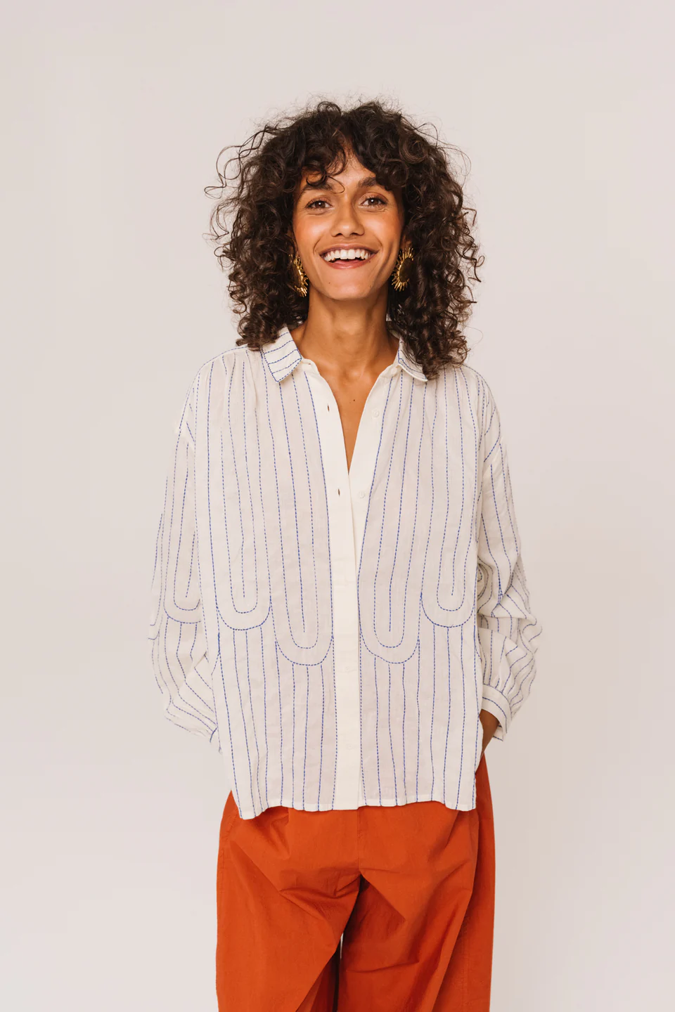 SACRECOEUR Chemise ALI – mistral bleu