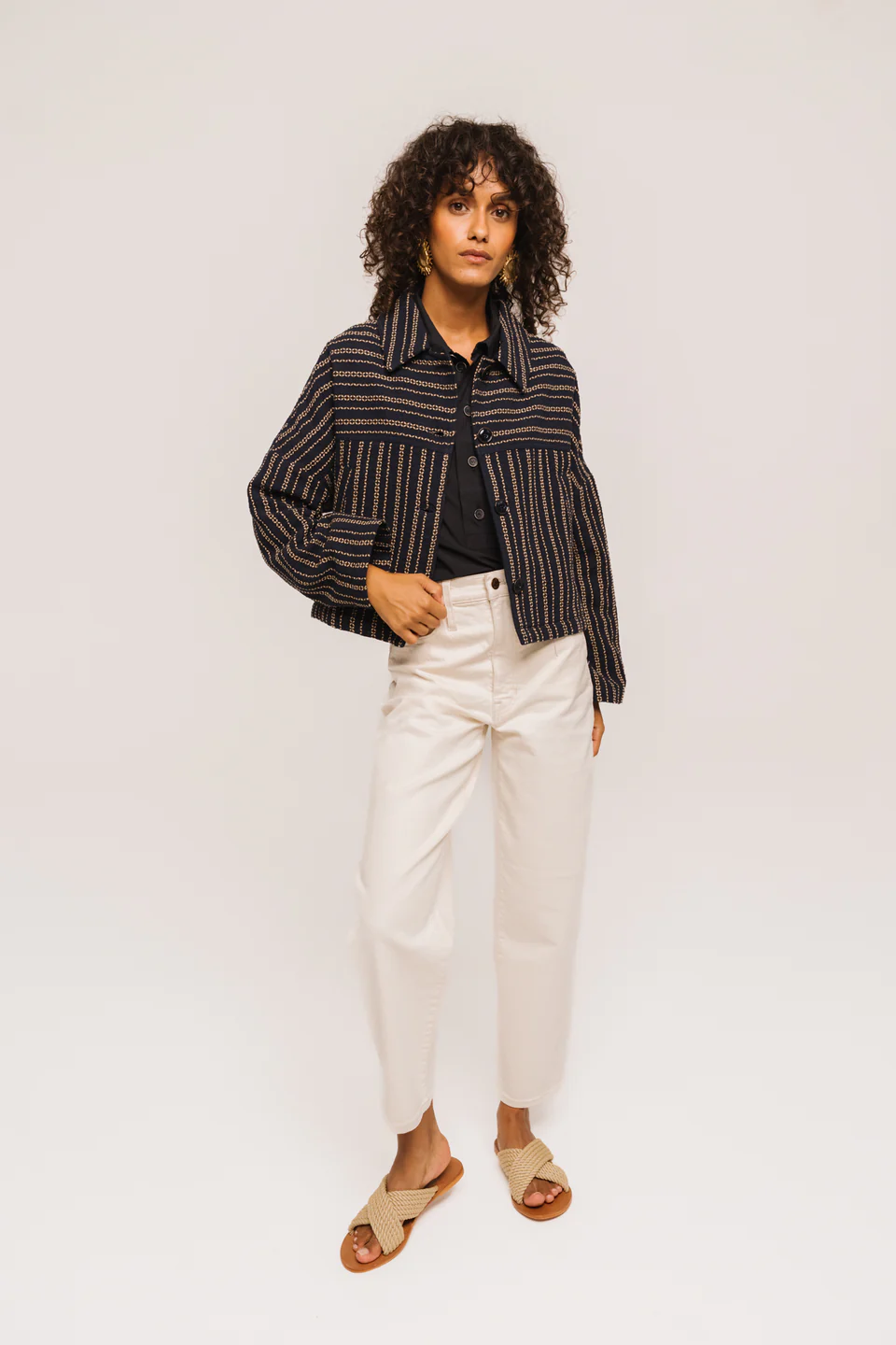 SACRECOEUR Veste légère ALIETTE – gadjo bleu