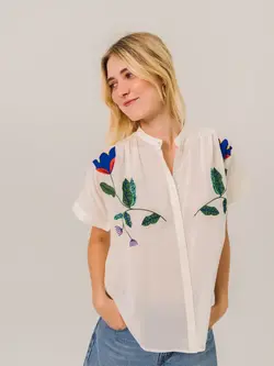 SACRECOEUR Chemise MAYA – corole multico