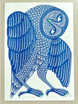 STRANGFORD RISO Kunstdruck A Wing and A Prayer