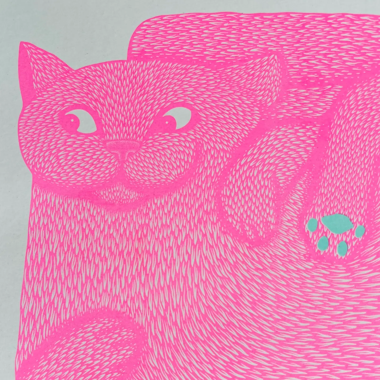 STRANGFORD RISO Kunstdruck I'm Just A Paw Boy From A Paw Family