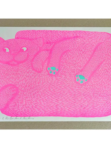 STRANGFORD RISO Kunstdruck I'm Just A Paw Boy From A Paw Family