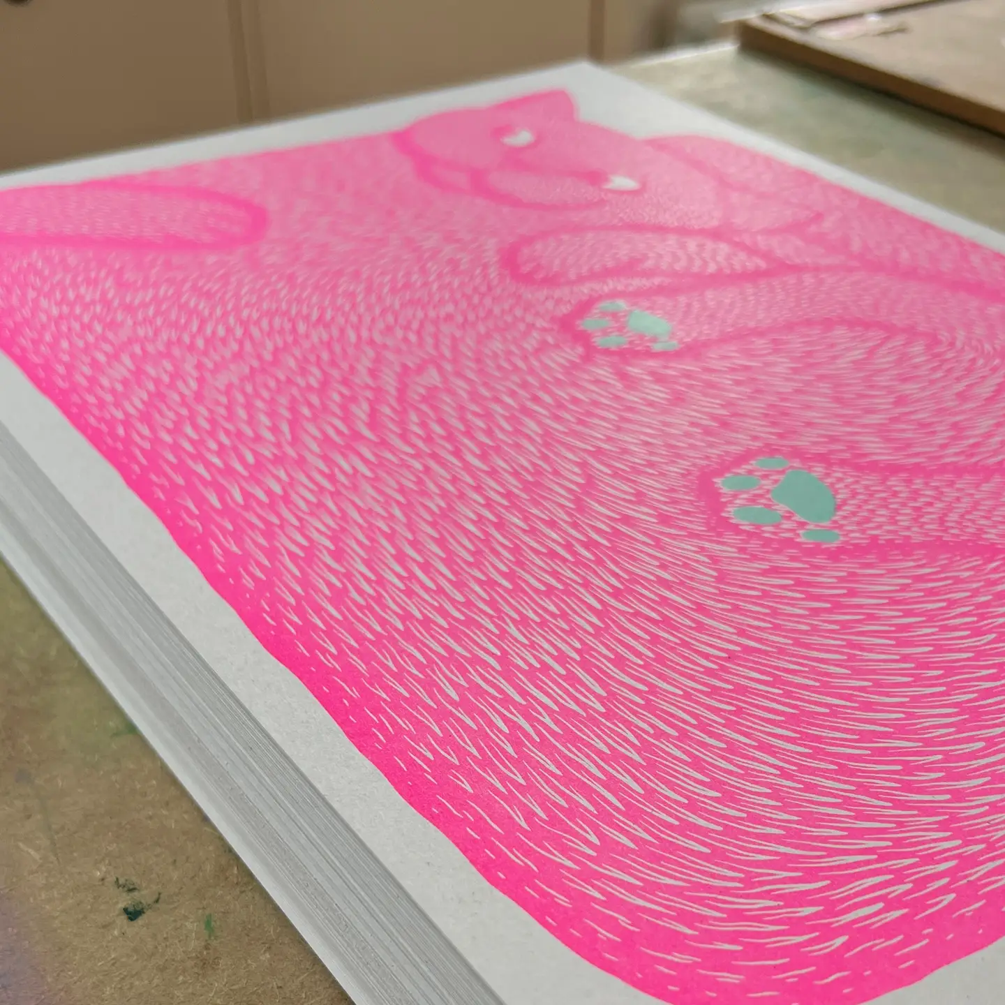 STRANGFORD RISO Kunstdruck I'm Just A Paw Boy From A Paw Family