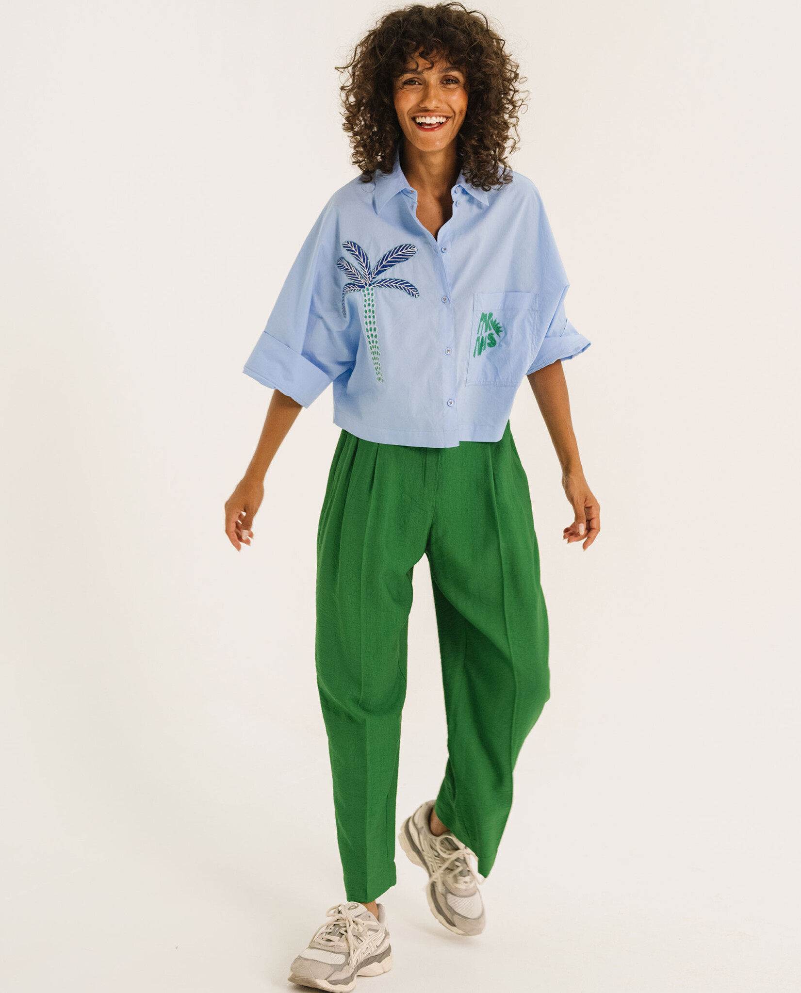 TINSELS Chemise EMY. AZZURO