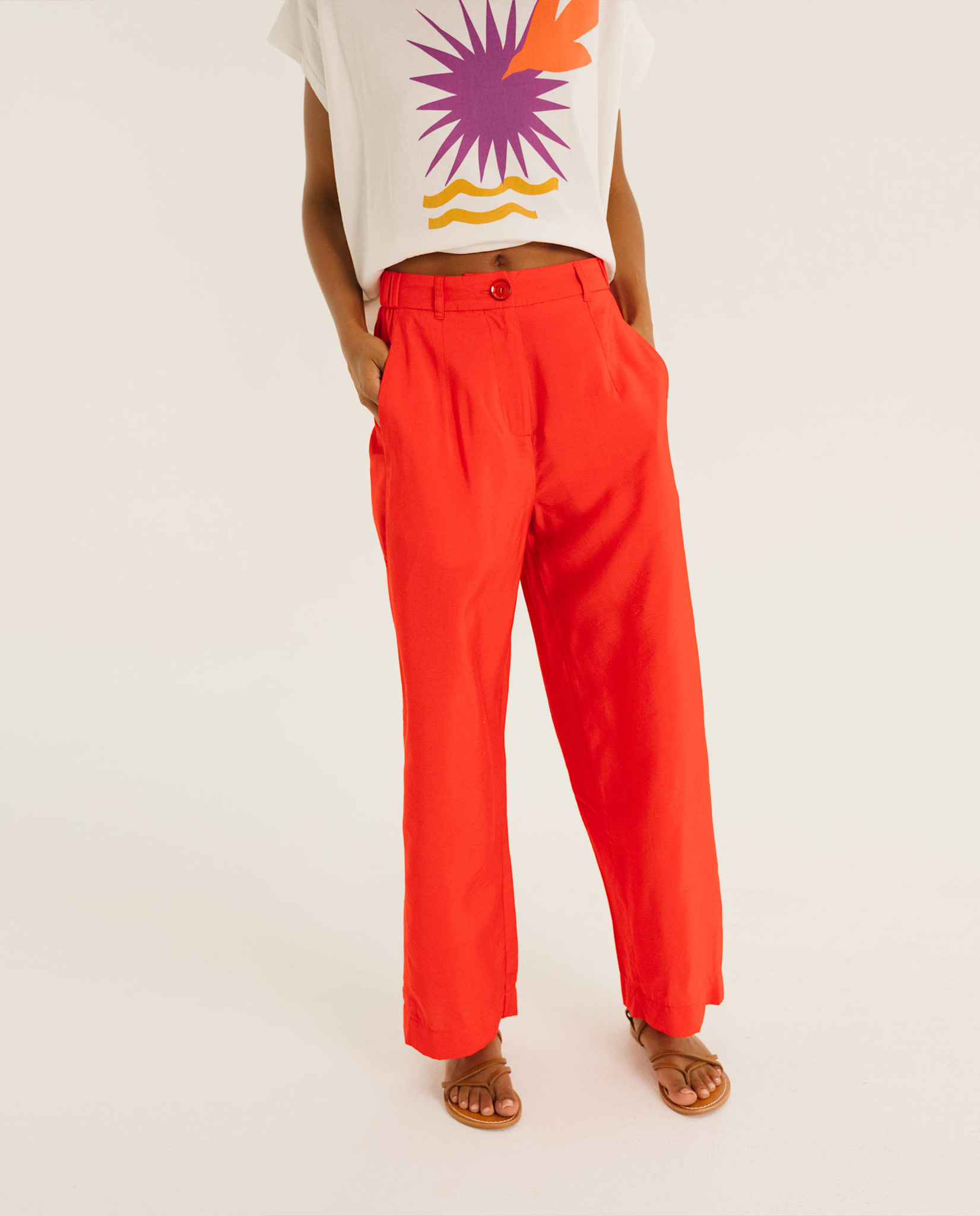 TINSELS Pantalon EMIR. POPPY