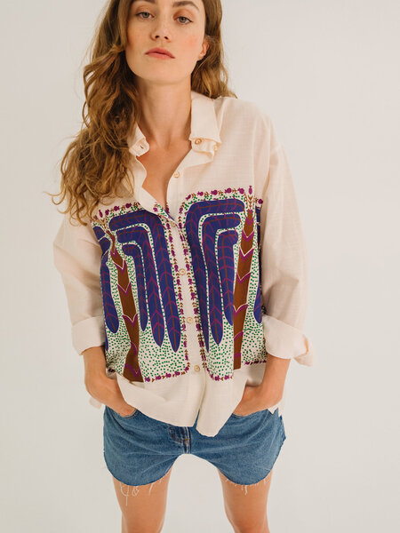 TINSELS Chemise WYOMING. PALMITO