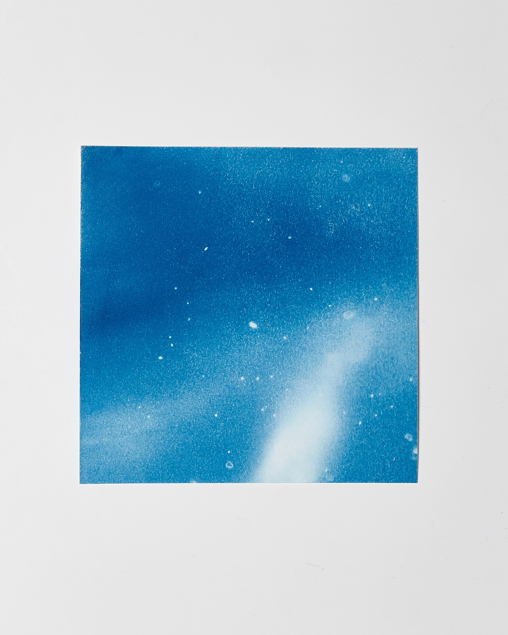 STUDIO SOMMER Original Cyanotype Edition N°21/26 – STELLAR TIDE – 12x12cm