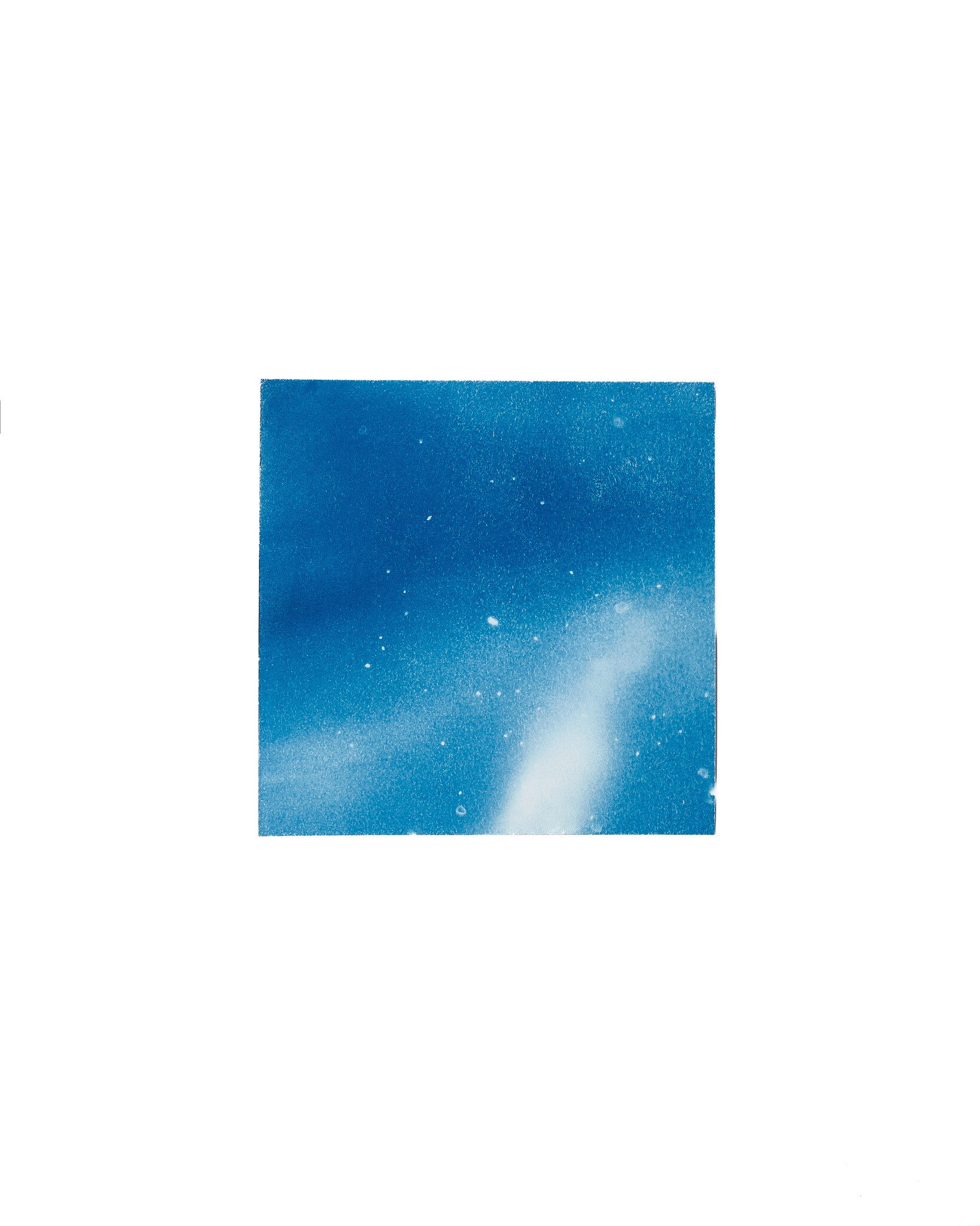STUDIO SOMMER Original Cyanotype Edition N°21/26 – STELLAR TIDE – 12x12cm
